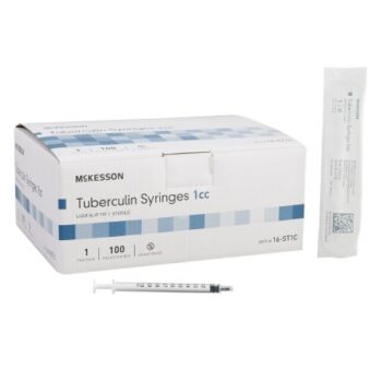 16-ST1C General Purpose Syringe McKesson 1 mL Blister Pack Luer Slip Tip Without Safety