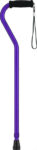 1070PR Nova Offset Adjustable Cane Purple (300 Lbs Weight Capacity)