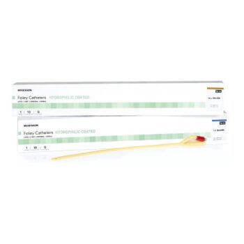 16-LFOL516C McKesson 16Fr 5cc 2-way Coude Foley Latex Catheter (RX)