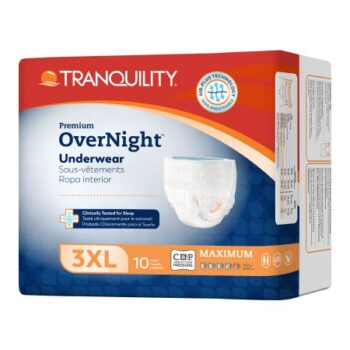 2119BAG Tranquility Premium Overnight Pull-Up Underwear XXX-Large Bag of 10