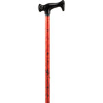 2033 Nova Straight Handle Adjustable Cane Mahogany Swirl