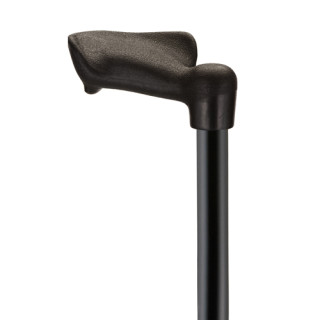 2061BK-L Nova Anatomical Cane Left Hand Black