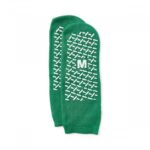 MDT211218MI Medline Gripper Safety Socks Medium (Green)