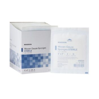 16-4232 Mckesson Gauze Sponge 12-Ply 3"x3" Sterile Box of 40