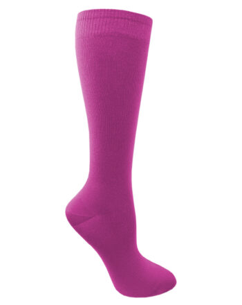 386-ORC 12" Premium Compression Socks Orchid (15 - 18mmhg compression)