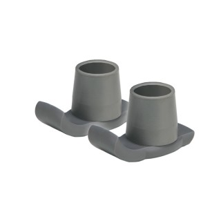 40027GR Nova Ski Glide Attachment (Fits 1" 1/8 Tubing) GREY
