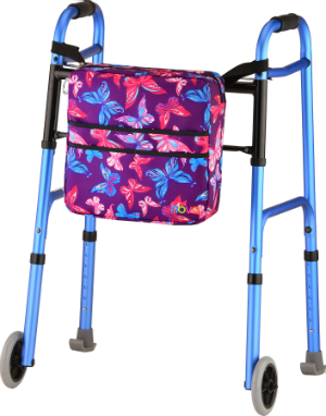 4002PB Nova Hanging Walker Pouch Butterflies