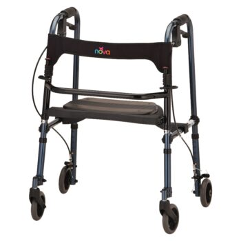 4010BL Nova Cruiser De-Light Rollator, Blue