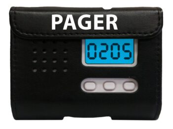 433-PRB Smart Caregiver Wireless Reset Button Pager for Central Monitor (90 Day Warranty)