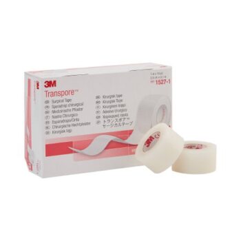 1527-1 3M Transpore Tape 1" Box of 12
