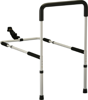 6094 Nova Home Bed Rail with Legs (20.25"W x 36.75"-45.5"D x 34"-43.25"H) Fits 8"-12" Matresses