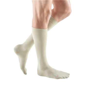 S140135 Mediven Select for Men 20-30mmHG Tan Size 5 CT Compression Dress Socks