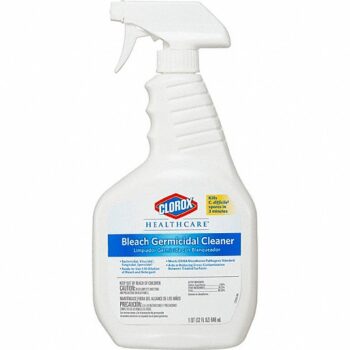 CF9201 Clorox Healthcare Bleach Germicidal Cleaner Spray 32oz