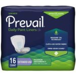 PL115 Prevail Pant Liner 28" Heavy Absorbency Case of 96, 6 Bags of 16