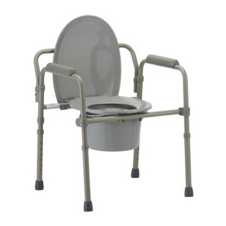 8700-R Nova 3 in 1 Commode Folding (300 Lbs Weight Capacity)