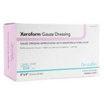 94677 DermaRite Xeroform Petrolatum Impregnated Dressing Xeroform™ 5" X 9" Sterile (RX) Box of 50
