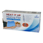 BJ185105 Blue Jay Heat It Up Deluxe Moist/Dry Heating Pad with ON/OFF Slide Switch Controller Size 12"x15"