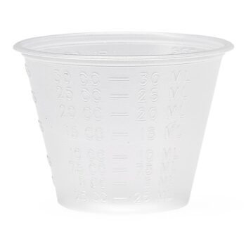DYND80000 Medline 1oz Graduated Medicine Cups Case of 5000