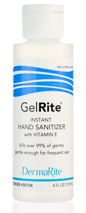 00104 GelRite Hand Sanitizer 4oz