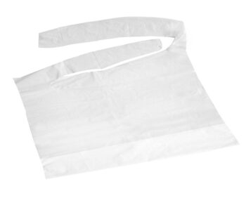 NON24267C Medline Bib with Crumb Catcher Disposable 16x24 Case of 500