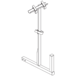 ACCASMB1018 Pride Walker Holder Scooter Accessory