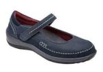 OrthoFeet Women's Mary Janes Shoe Athens BLUE
