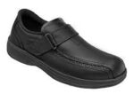 OrthoFeet Men's Dress Shoe Lincoln Center BLACK