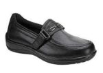 OrthoFeet Women's Casual Shoe Chelsea BLACK
