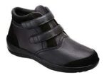 OrthoFeet Women's Boot Shoe Tivoli BLACK