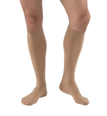 114698 Jobst Relief Knee-High, CT Compression Stockings 20-30mmHg Large/Full Calf Beige
