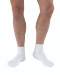 110875 Jobst SensiFoot Diabetic Sock Mini-Crew White X-Small