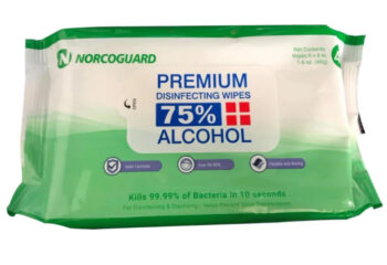 ALC75 -Norco Alcohol Wipes 75% Surface Disinfectant 40 Pack
