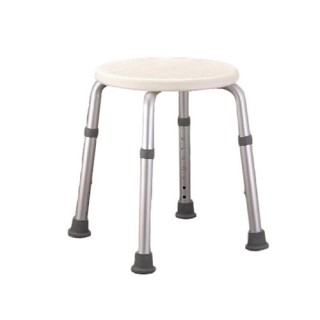 9005 Nova Round Bath Stool, Adjustable (12.5" Diameter Seat) 250 Lbs Weight Capacity